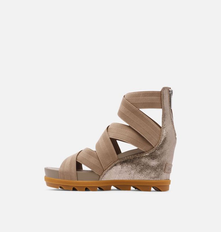 Sandalias Sorel Mujer - Joanie™ Ii Strap Wedge Marrones - 31605-LKBV